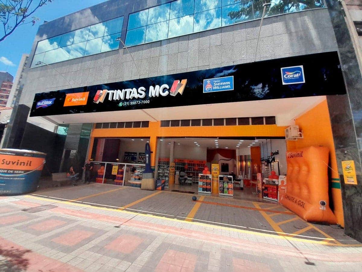 Loja Tintas MC - Contorno